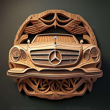 3D модель Mercedes Benz W212 (STL)
